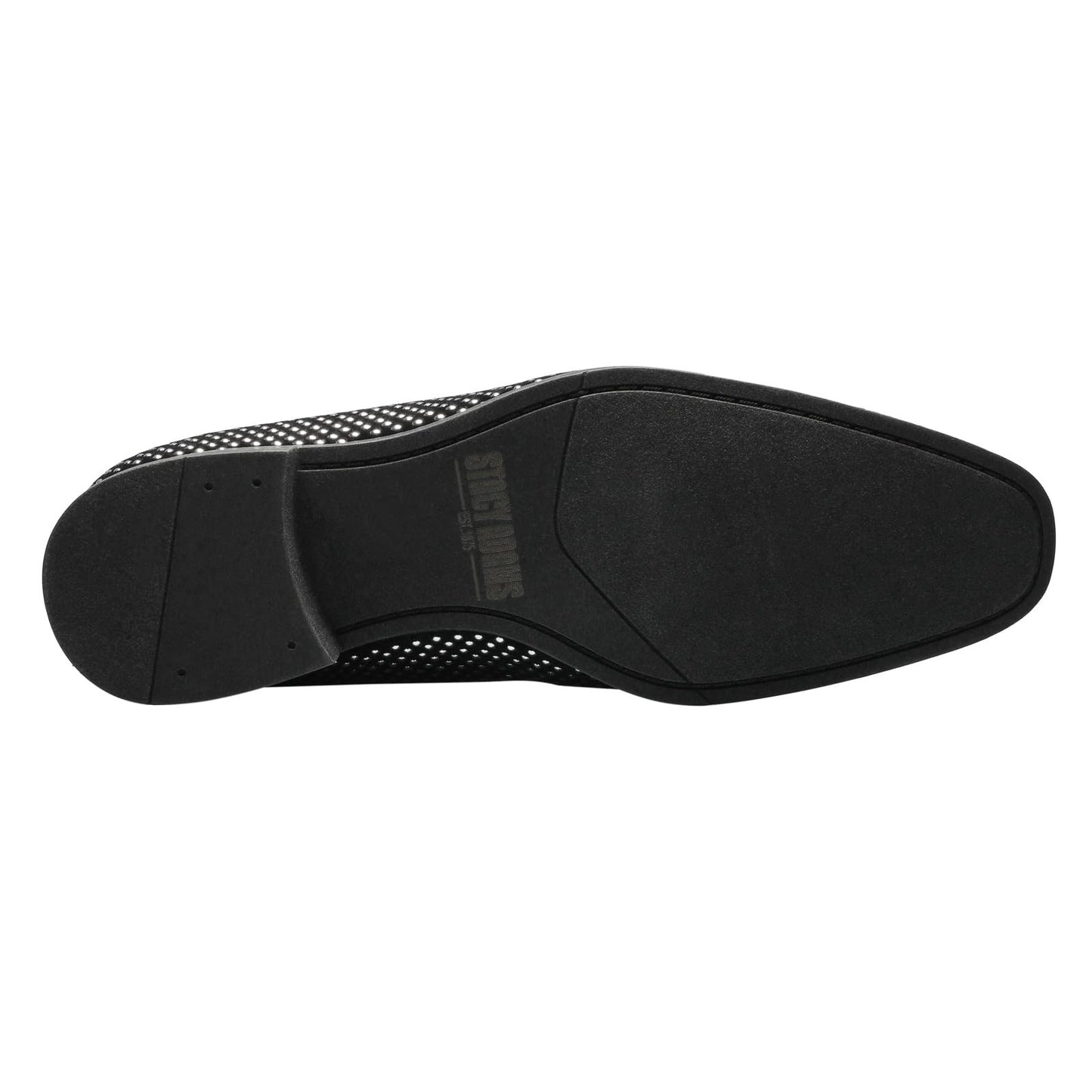 Stacy Adams Men's Swagger Studded Ornament Slip-on Driving Style Loafer