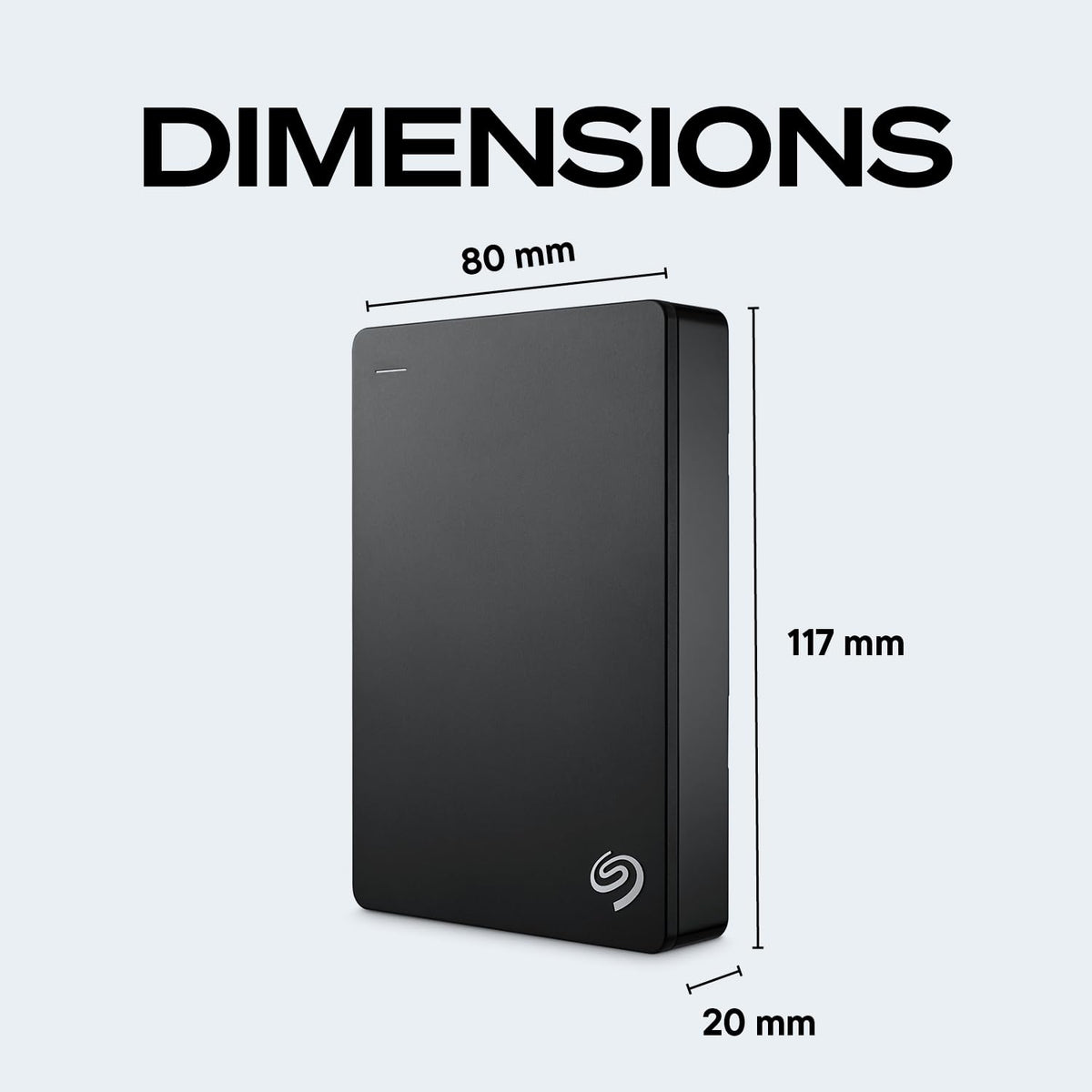 Seagate Portable 2TB External Hard Drive HDD — USB 3.0 for PC, Mac, PlayStation, & Xbox -1-Year Rescue Service (STGX2000400)