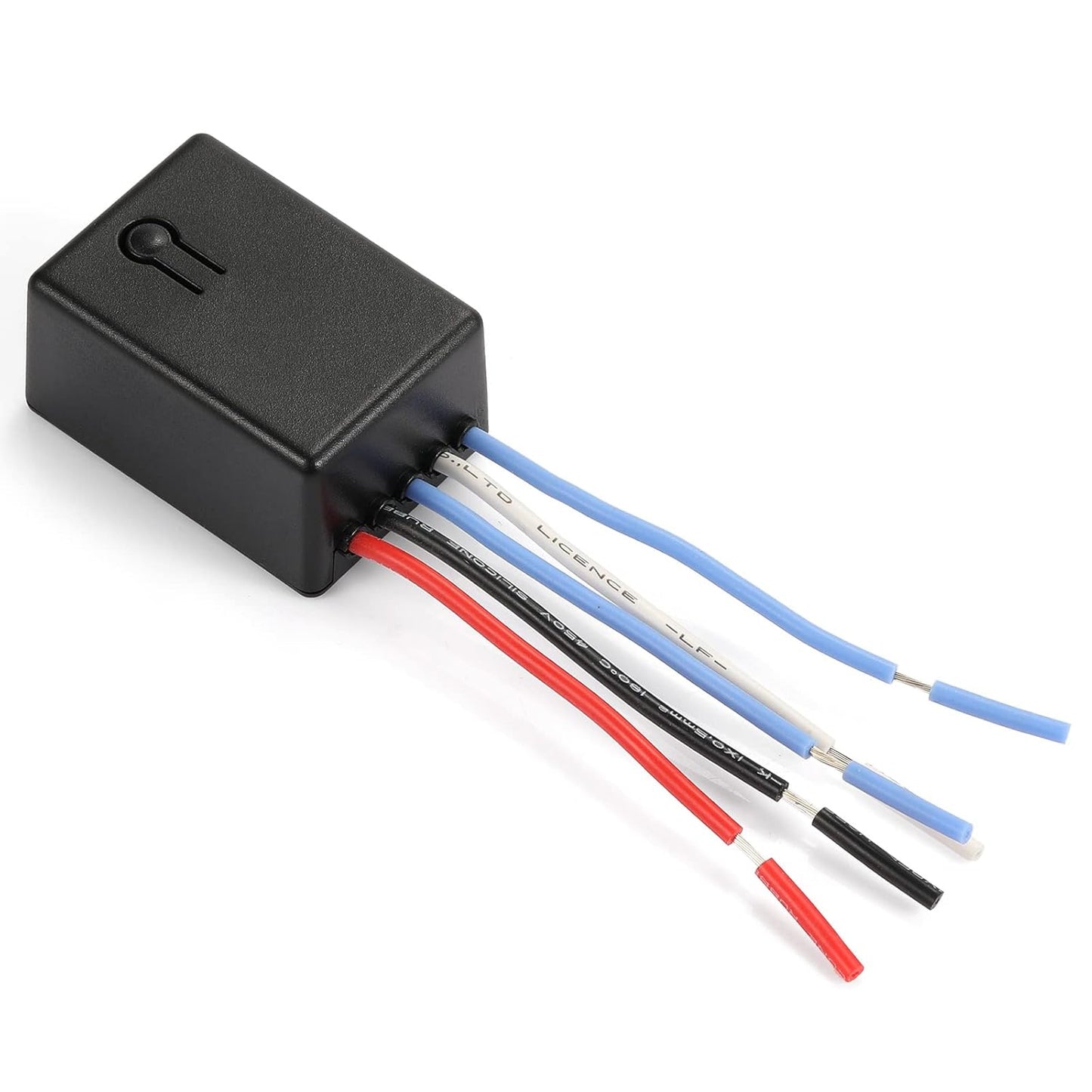 QIACHIP Mini Funkfernbedienungsschalter DC 6V 12V 24V 1 Kanal RF-Relais, selbsthaltender Schalter für LED-Licht, Auto-Batterie EIN/AUS