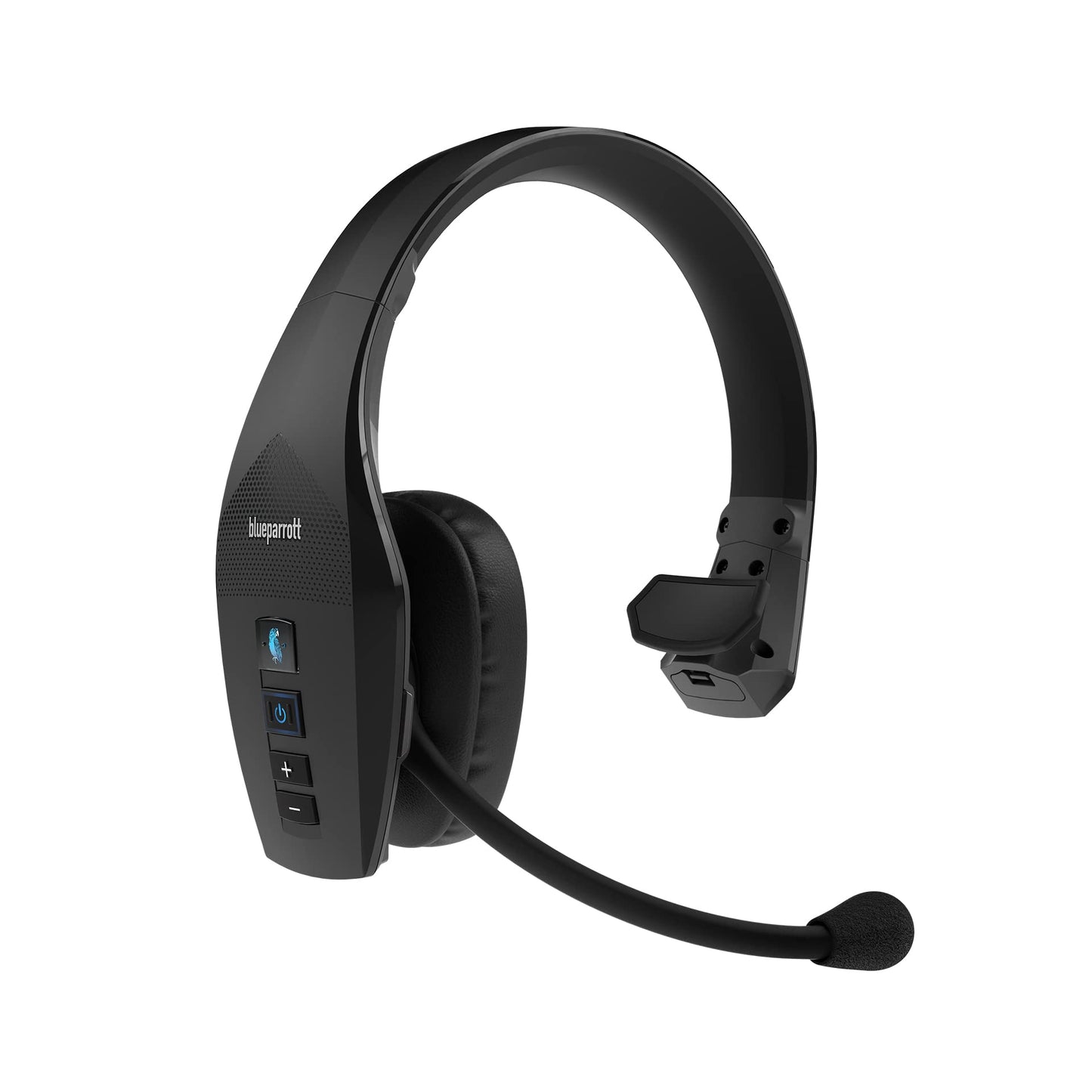 BlueParrott B350-XT Noise Cancelling Bluetooth Headset – Updated Design with Industry Leading Sound and Improved Comfort, Hands-Free Headset with Expanded Wireless Range and IP54-Rated Protection