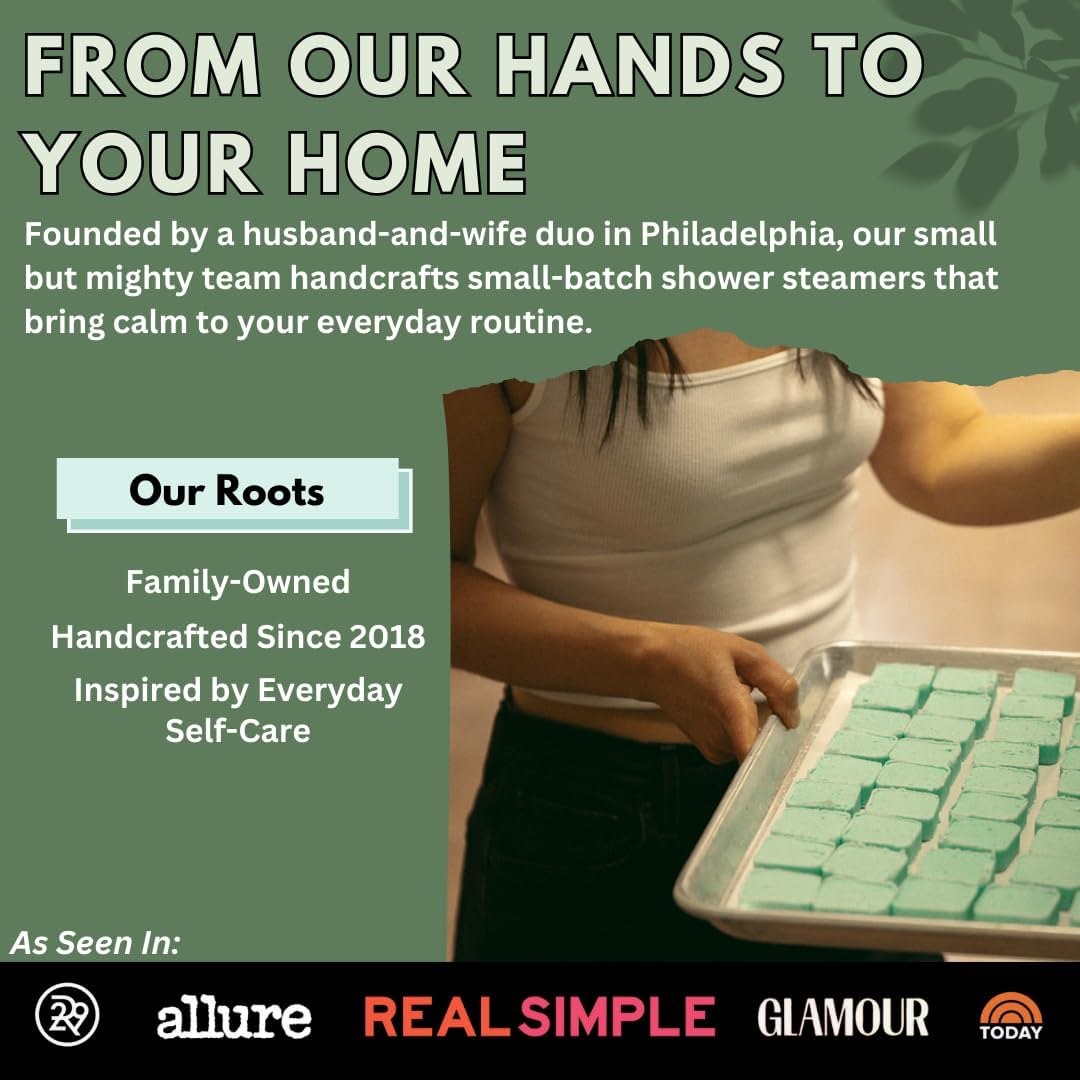 The Herbal Zen Shower Steamers Aromatherapy Tablets