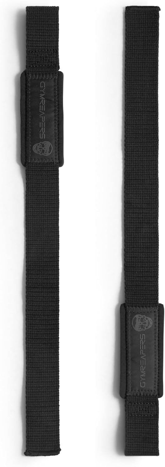 Gymreapers Hebe-Handgelenkbandagen für Gewichtheben, Bodybuilding, Powerlifting, Krafttraining und Kreuzheben – gepolstertes Neopren mit 45,7 cm Baumwolle