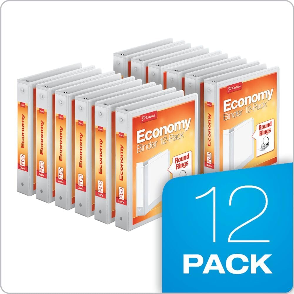 Cardinal Economy 3-Ring Binders: A Game-Changer for Organization