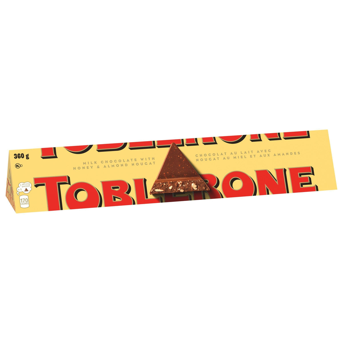 Toblerone Milk Large Bar Chocolate, 360 g