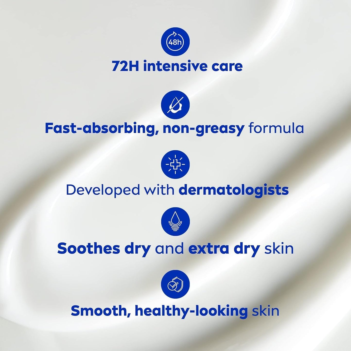 NIVEA Repair & Care Ungeduftete Body Lotion | Lang anhaltend | 72H Feuchtigkeit | Für trockene, gespannte und empfindliche Haut | Parfümfreie tägliche Feuchtigkeitspflege | Zieht schnell ein | 625ml Pumpflasche