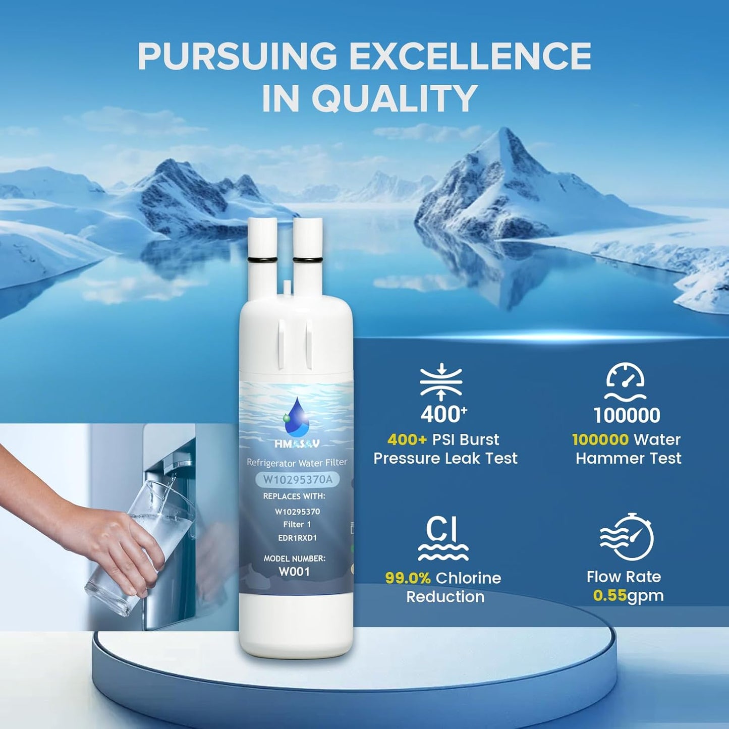 HMASAV W10295370A Water Filter Replacement: A Worthy Alternative?