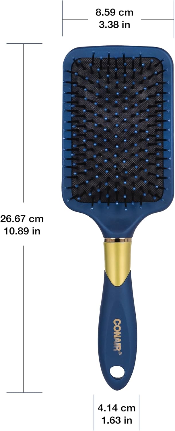 Conair Blue Velvet Touch Cushion Brush
