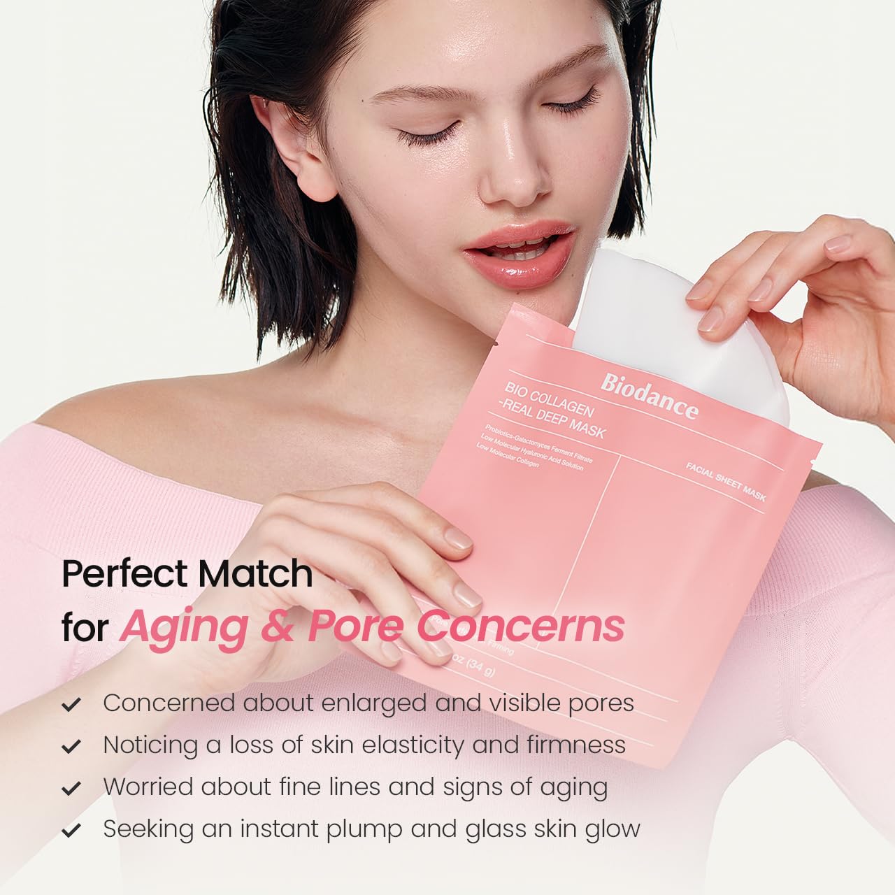 Unlock Glowing Skin with BIODANCE Bio-Collagen Real Deep Mask