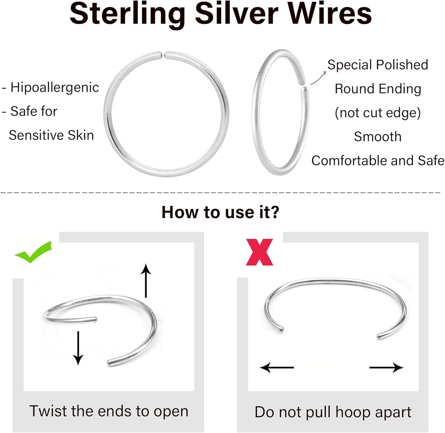 Thin Nose Rings Hoops for Women/Men: A Simple yet Elegant Addition