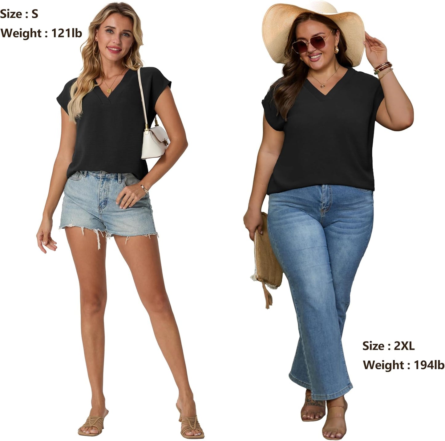 Qixing Women's V Neck Blouses - A Perfect Blend of Style and Comfort