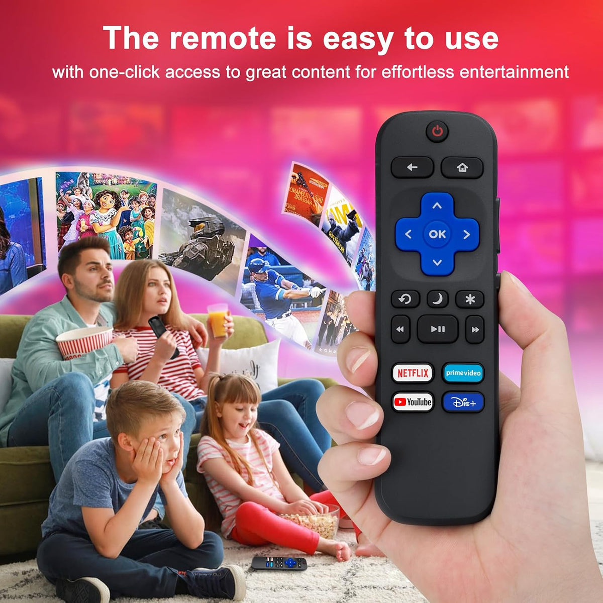 Remote Control for Roku TV: A Simple, Effective Replacement