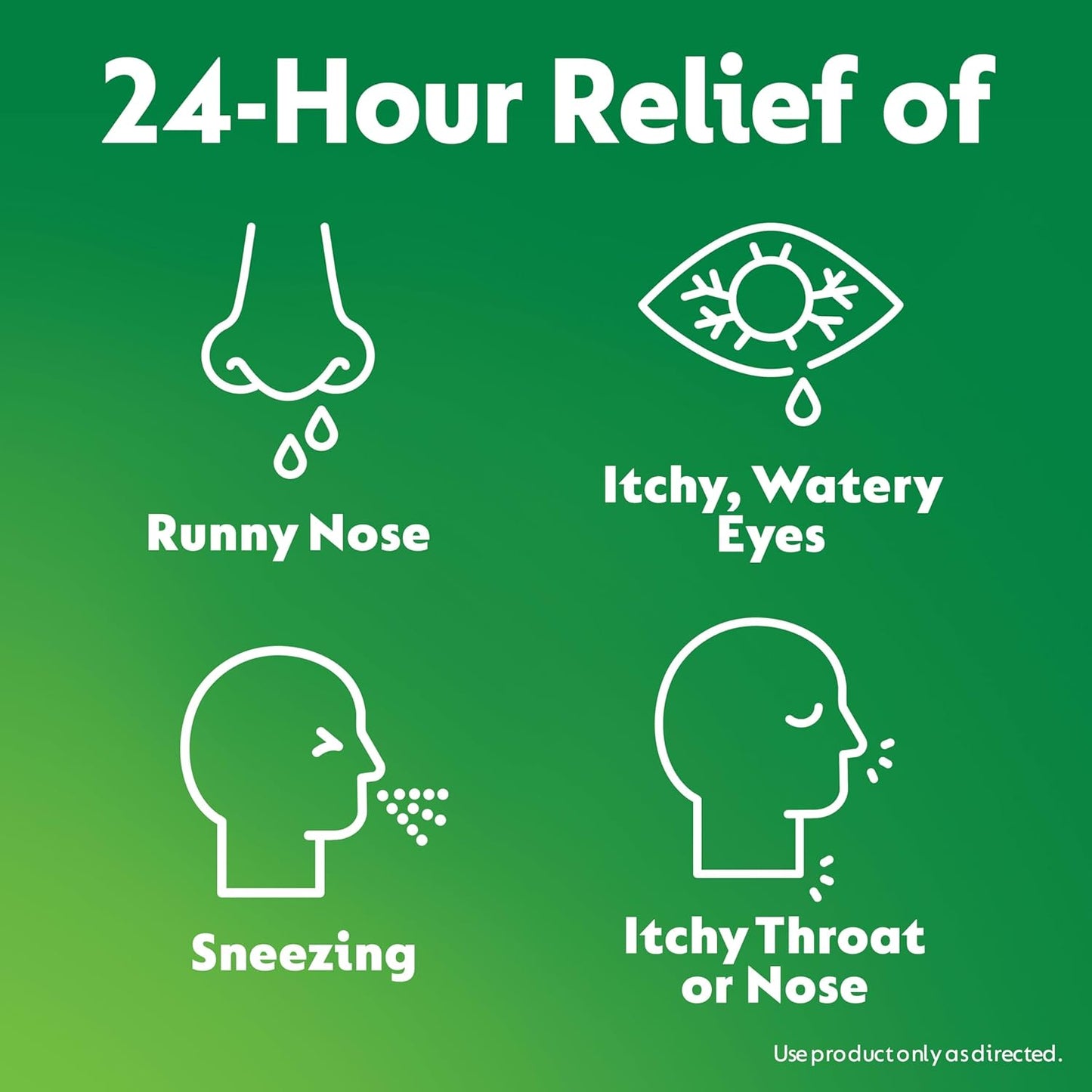 Zyrtec Children's Allergy 24HR Dissolving Citrus Tablets 24HR Allergy Relief Chewable Tablets Bundle, 24 ct Each