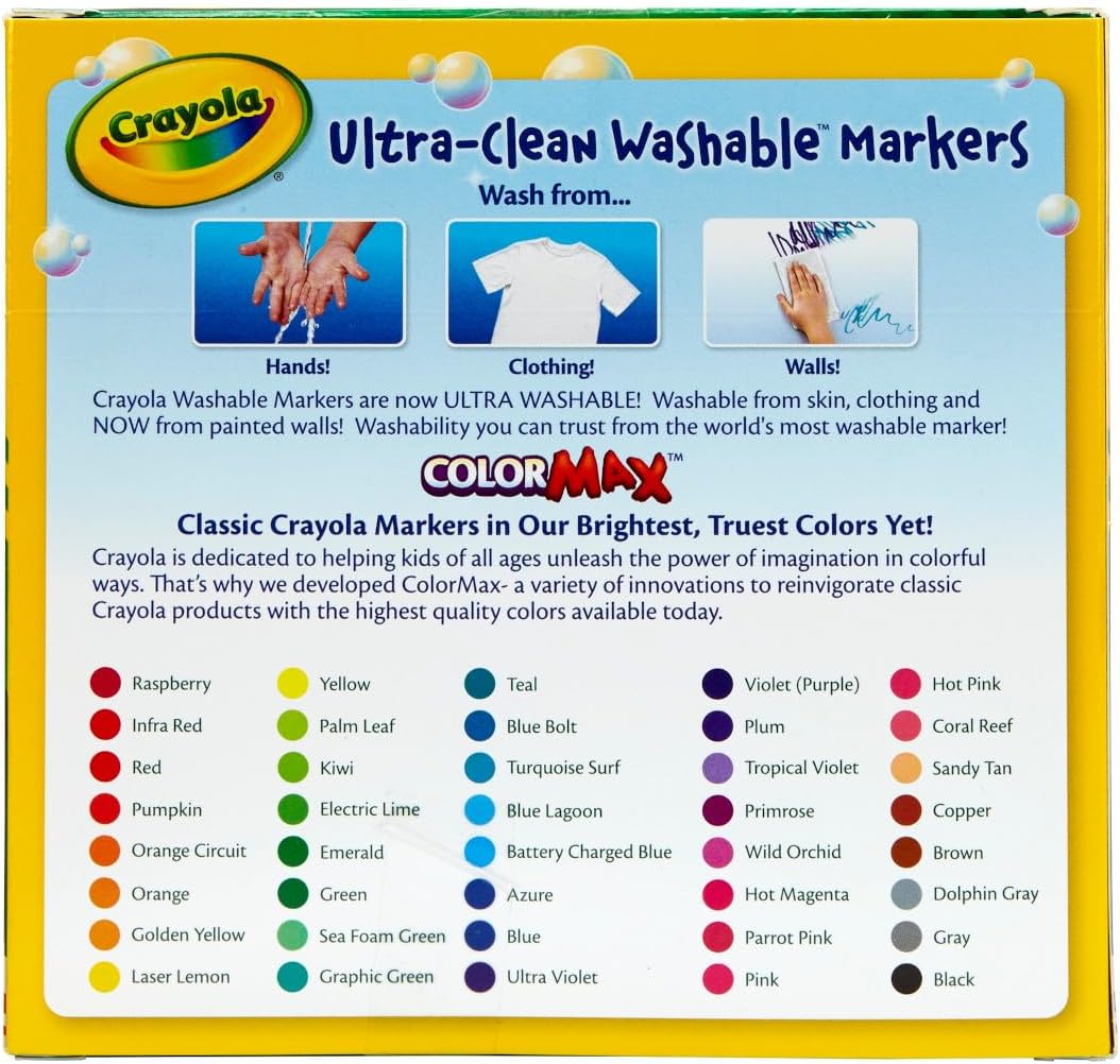 Crayola Ultra Clean Washable Markers: A Game-Changer for Kids' Art Projects