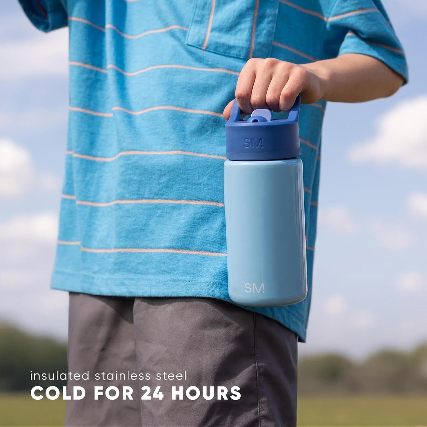 Simple Modern Kids Water Bottle with Straw Lid: A Refreshing Companion for School and Play