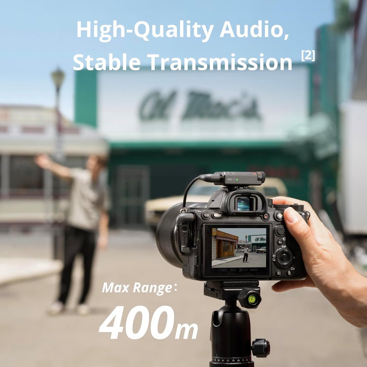 DJI Mic Mini (2 TX + 1 Mobile RX), Funkmikrofon für iPhone/Android, Plug & Play, kompakt & leicht, Modellübergreifende Kopplung, Premium-Audio, stabile Übertragung, Geräuschunterdrückung