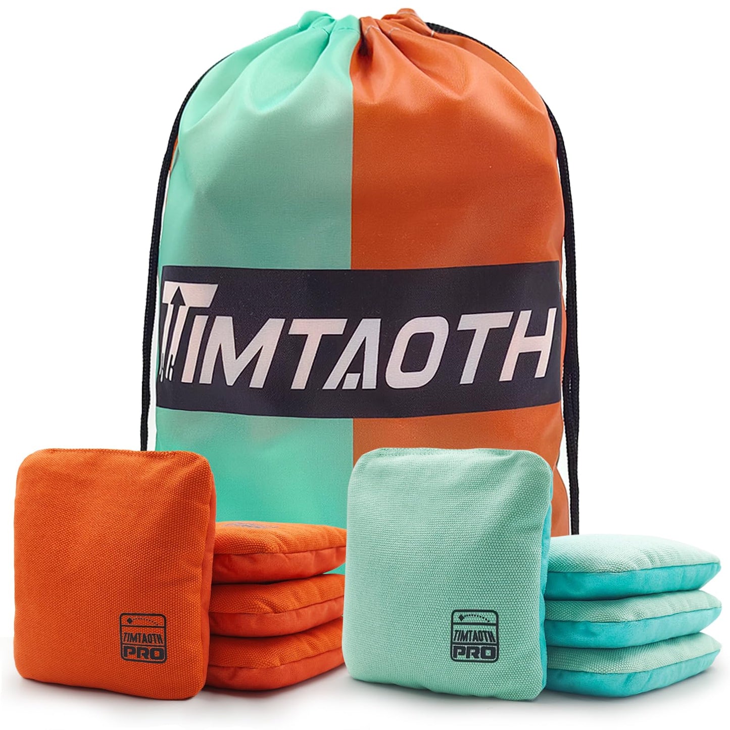 Dual Sided Corn Hole Bags Professional Cornhole Bags Set of 8 Regulation Corn Hole Bean Bags