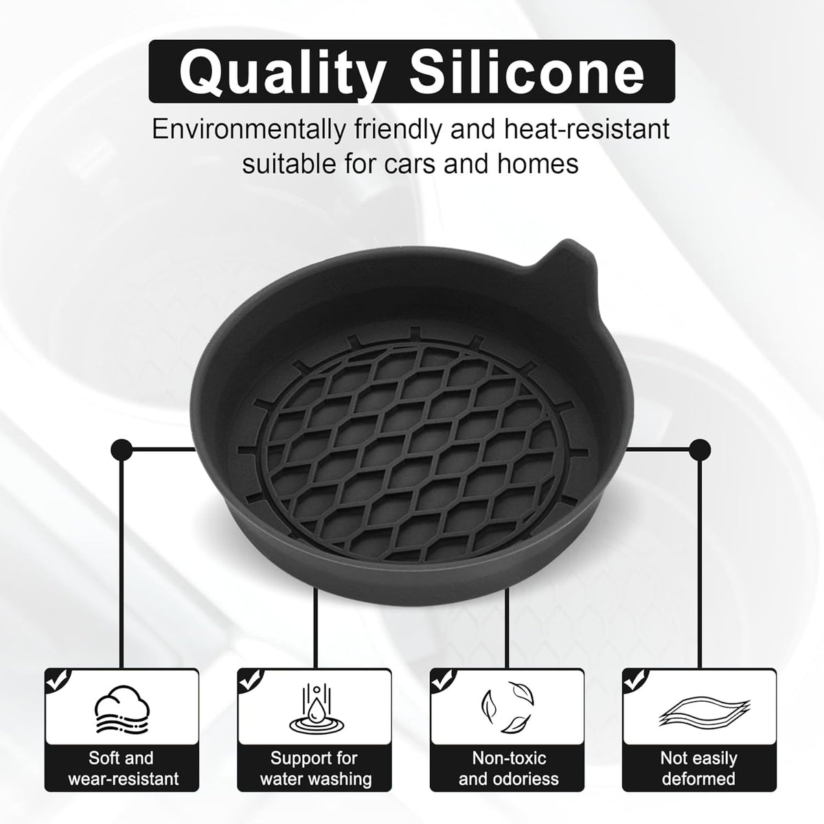 SINGARO Car Cup Holder Coaster: A Game-Changer for a Cleaner Ride