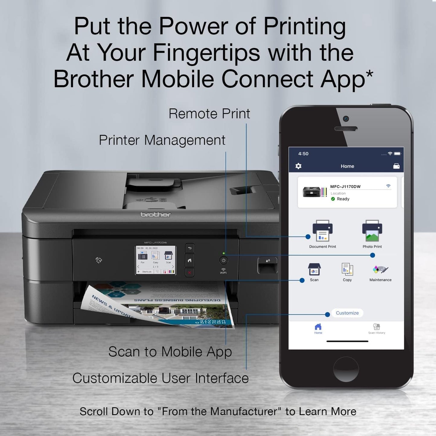 Brother MFC-J1170DW Review: A Compact and Versatile All-in-One Printer