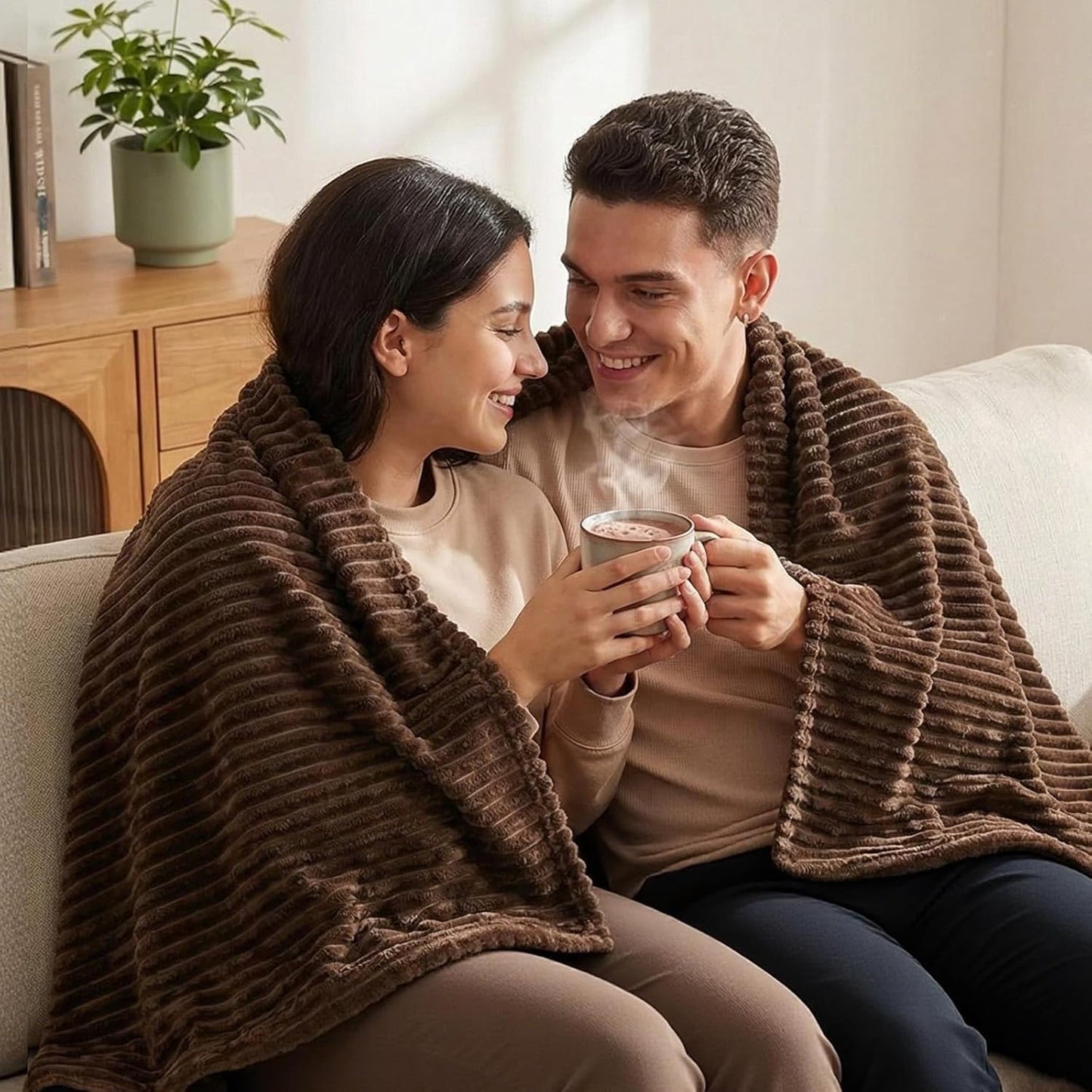Vessia Flannel Fleece Throw Blanket: A Cozy Companion for All Seasons