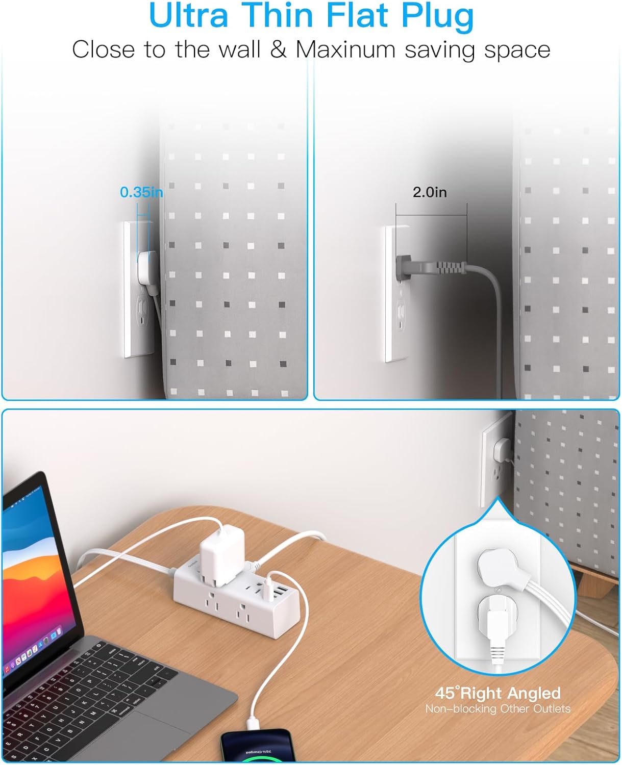 One Beat 10Ft Extension Cord with Multiple Outlets: A Game-Changer for Your Daily Power Needs