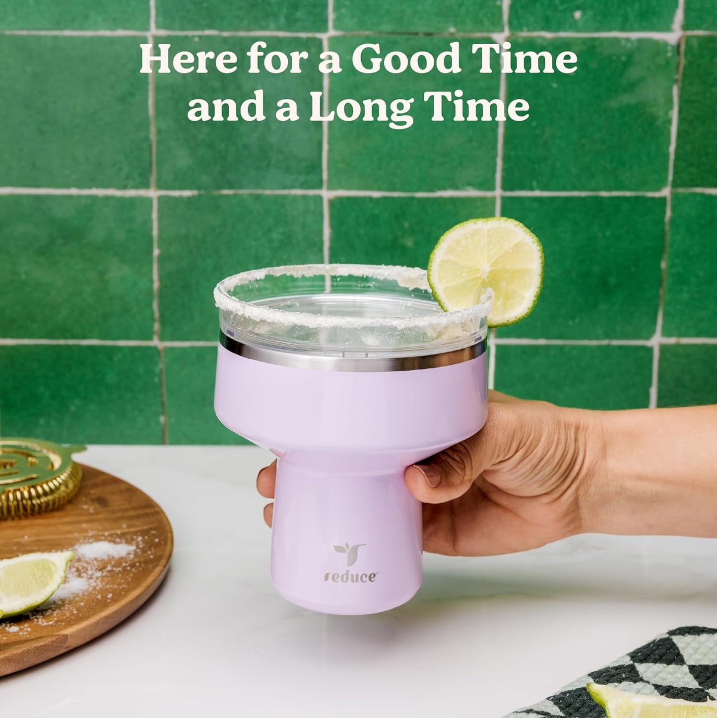 REDUCE Saltini 16 oz Cocktail Tumbler - A Game-Changer for Parties