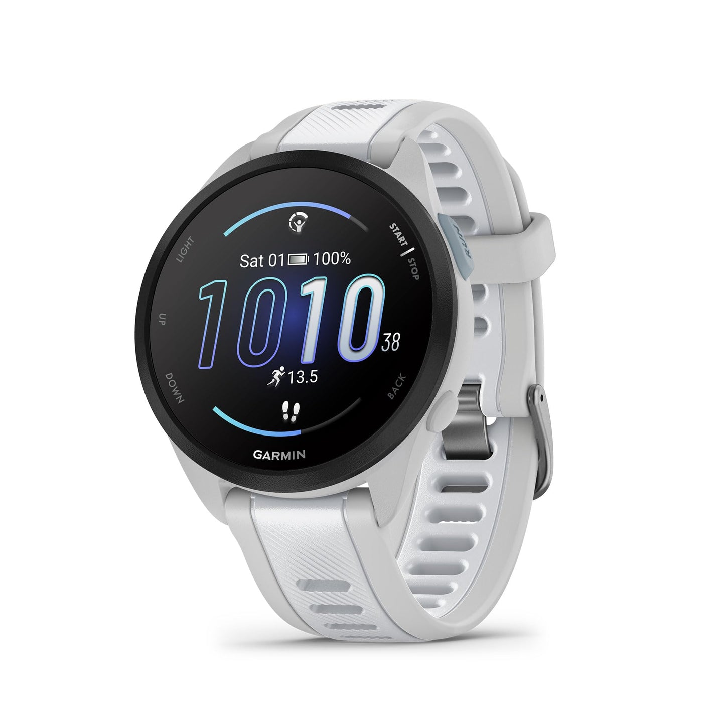 Garmin Forerunner® 165, Running Smartwatch, Colorful AMOLED Display, Training Metrics and Recovery Insights, Black