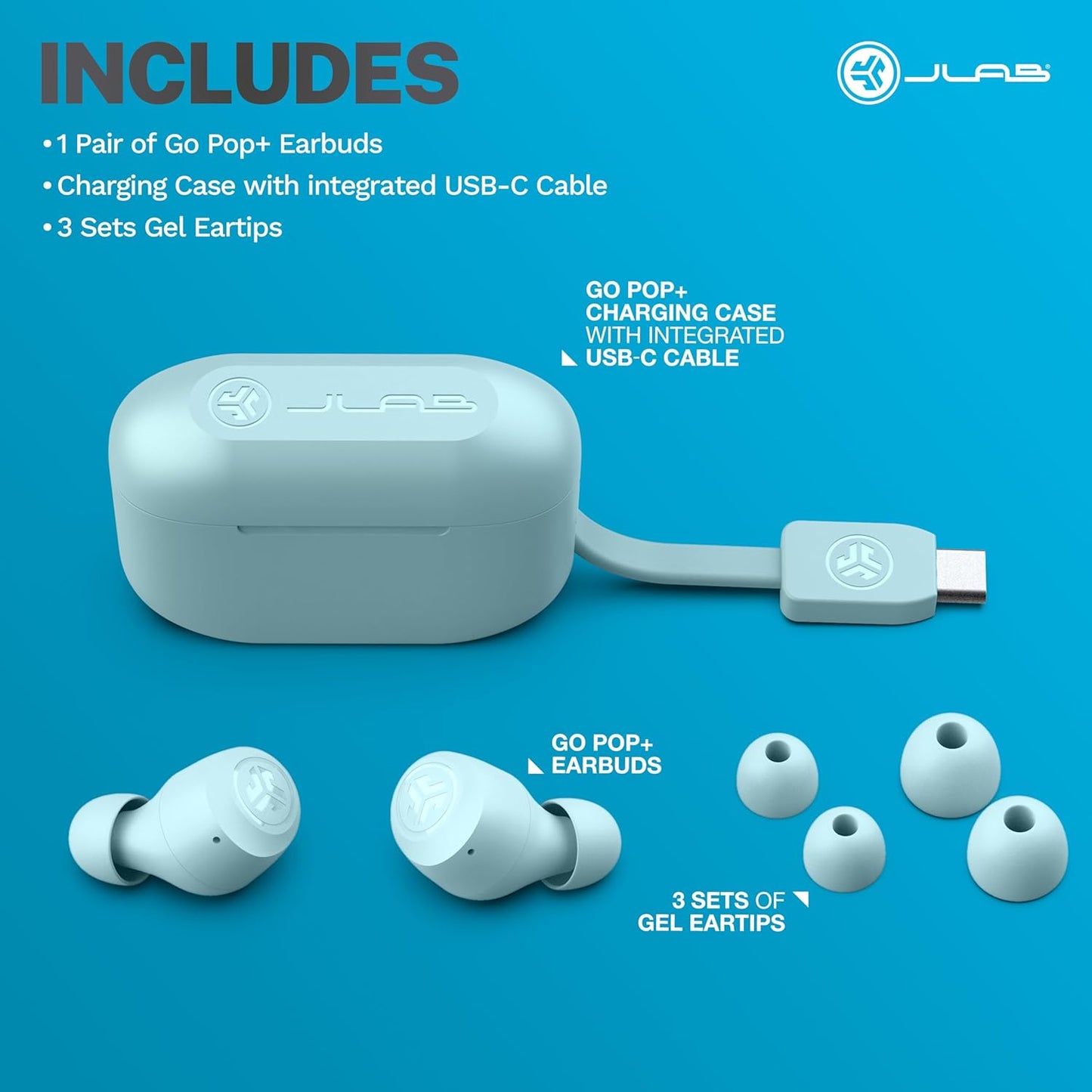 JLab Go Air Pop+ Review: A Week's Worth of Wireless Earbuds