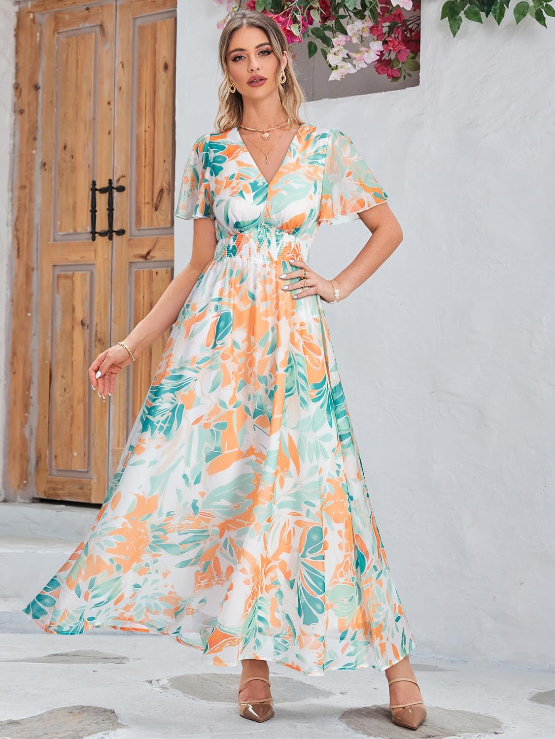 Simplee Women Floral Boho Maxi Dress Review: Elegant and Versatile