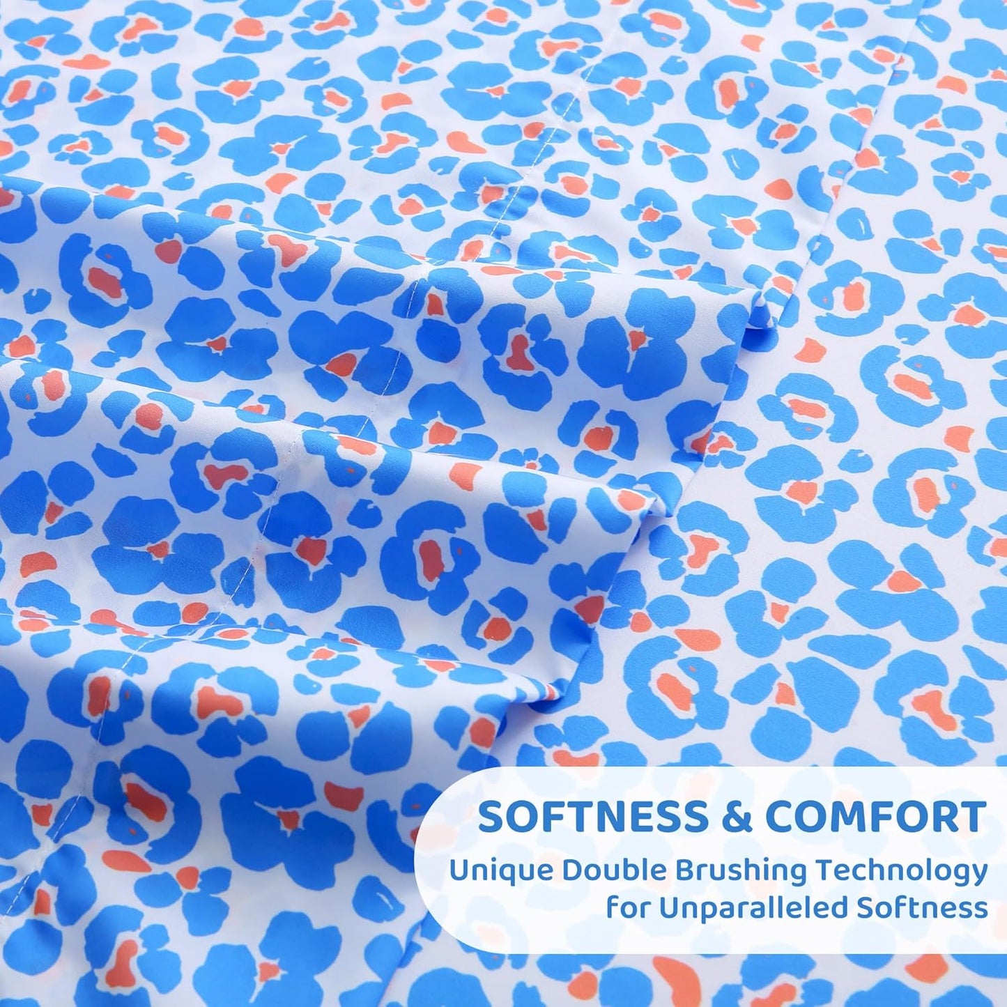 Mooreeke Leopard Cheetah Printed Full Bed Sheets Review