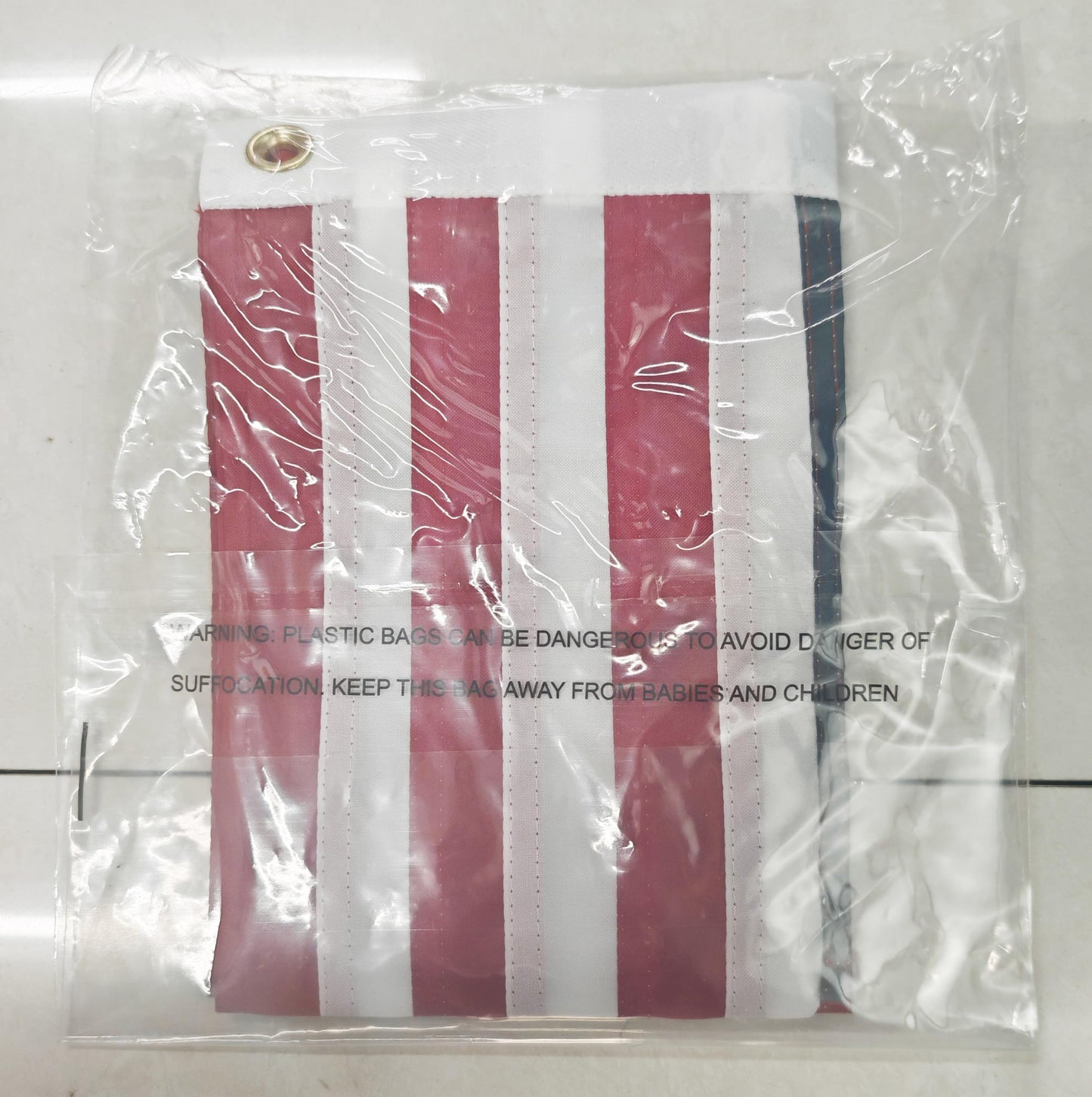 American Flag 8x12 ft: Long Lasting US Flag, Heavy Duty Nylon, Embroidered Stars, Sewn Stripes, Brass Grommets, UV Protection Perfect for Outdoors! USA Flag