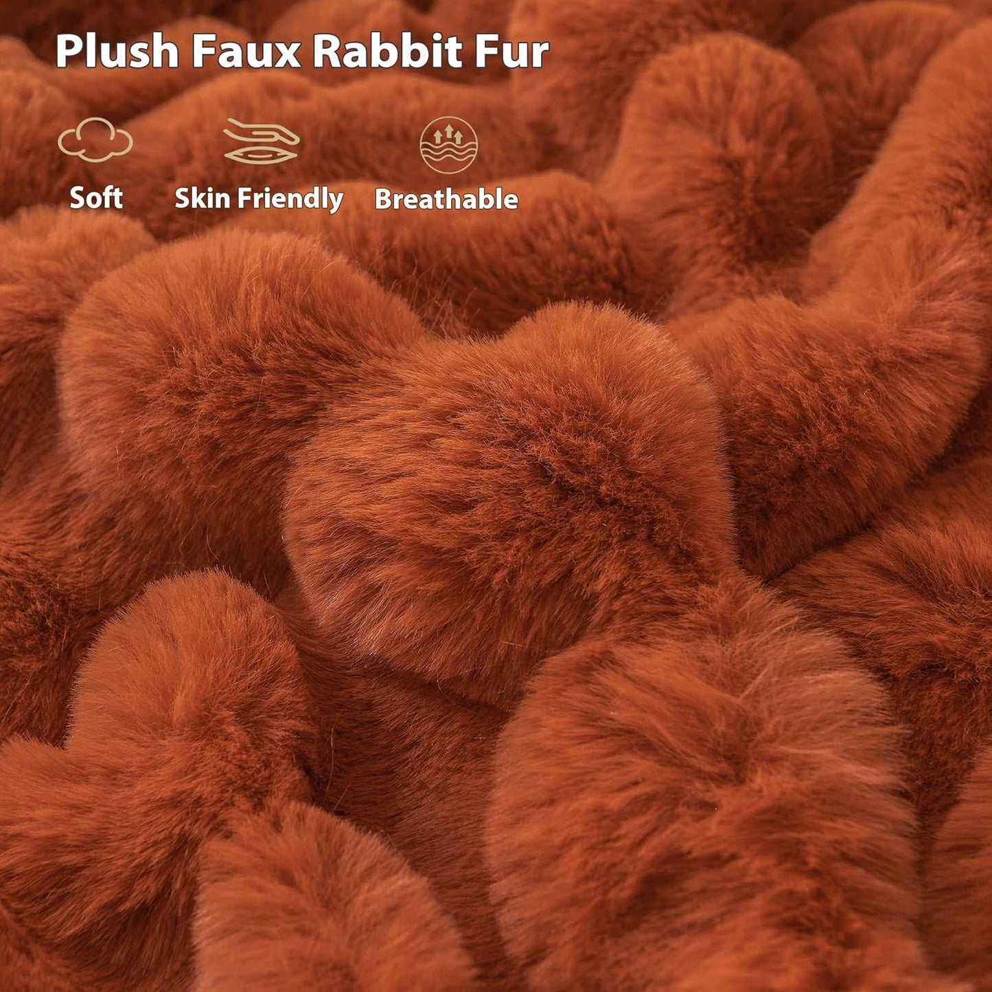 LIFEREVO Fluffy Faux Rabbit Fur Bubble Throw Review: A Soft, Stylish, and Versatile Blanket