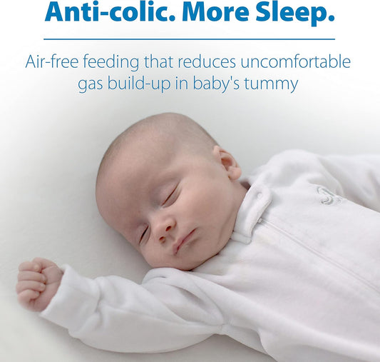 Dr. Brown's Natural Flow Anti-Colic Options+ Narrow Baby Bottle, 8 Ounce 250 ml 4 pack