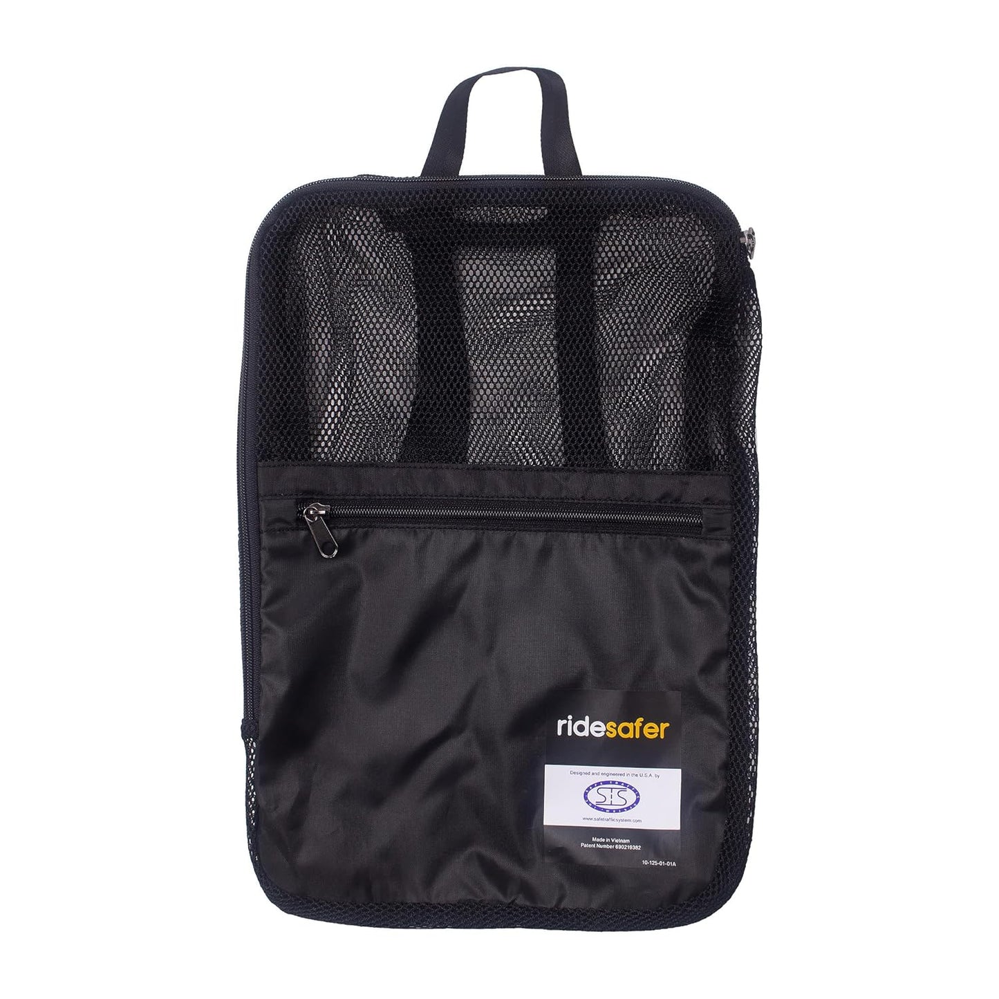 RideSafer Travel Vest Gen 6 - Small (26.5-50 lbs) - Black - Lightweight Portable Child Safety Car Seat for Travel, Rental Cars, Rideshares