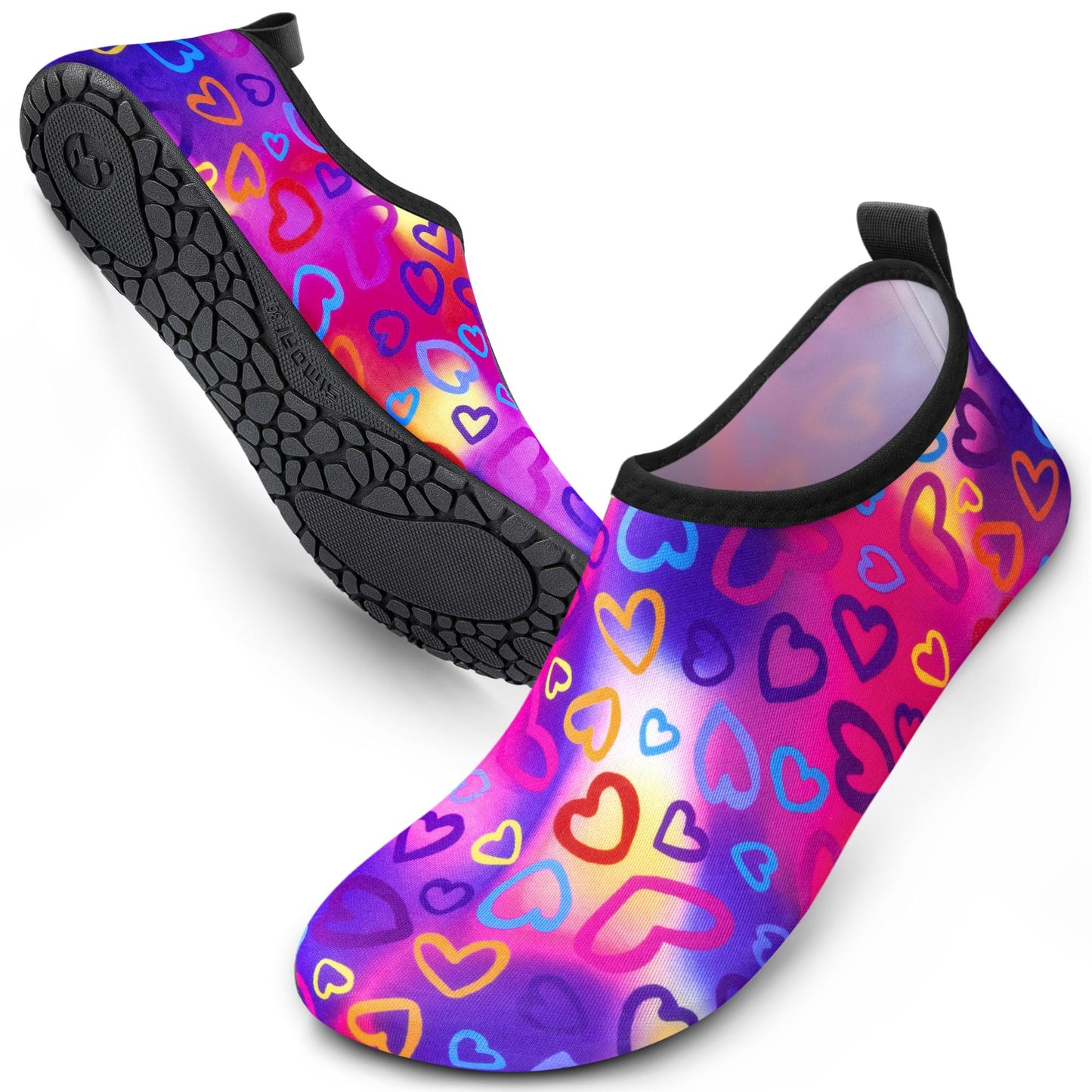 SIMARI Water Shoes for Women Men Swim Aqua Socks Beach Pool Essentials Barefoot Surf River Boat Kayak Sea Yoga Sand Exercise Sport Accessories Breathable Quick-Dry Adult Youth Kid Size SWS001