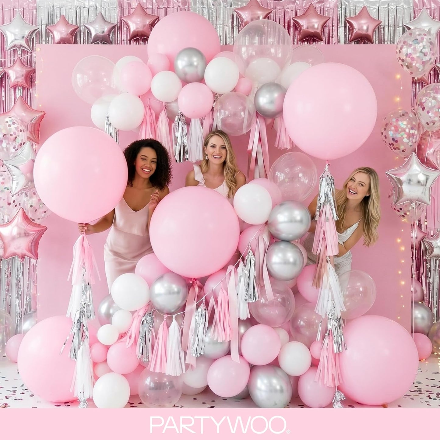 PartyWoo Light Pink Balloons: The Perfect Addition to Your Next Celebration