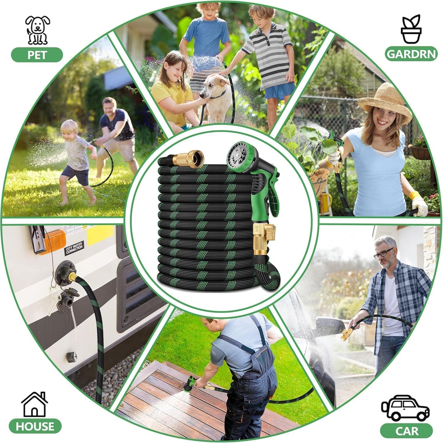 Lightweight and Flexible Garden Hose