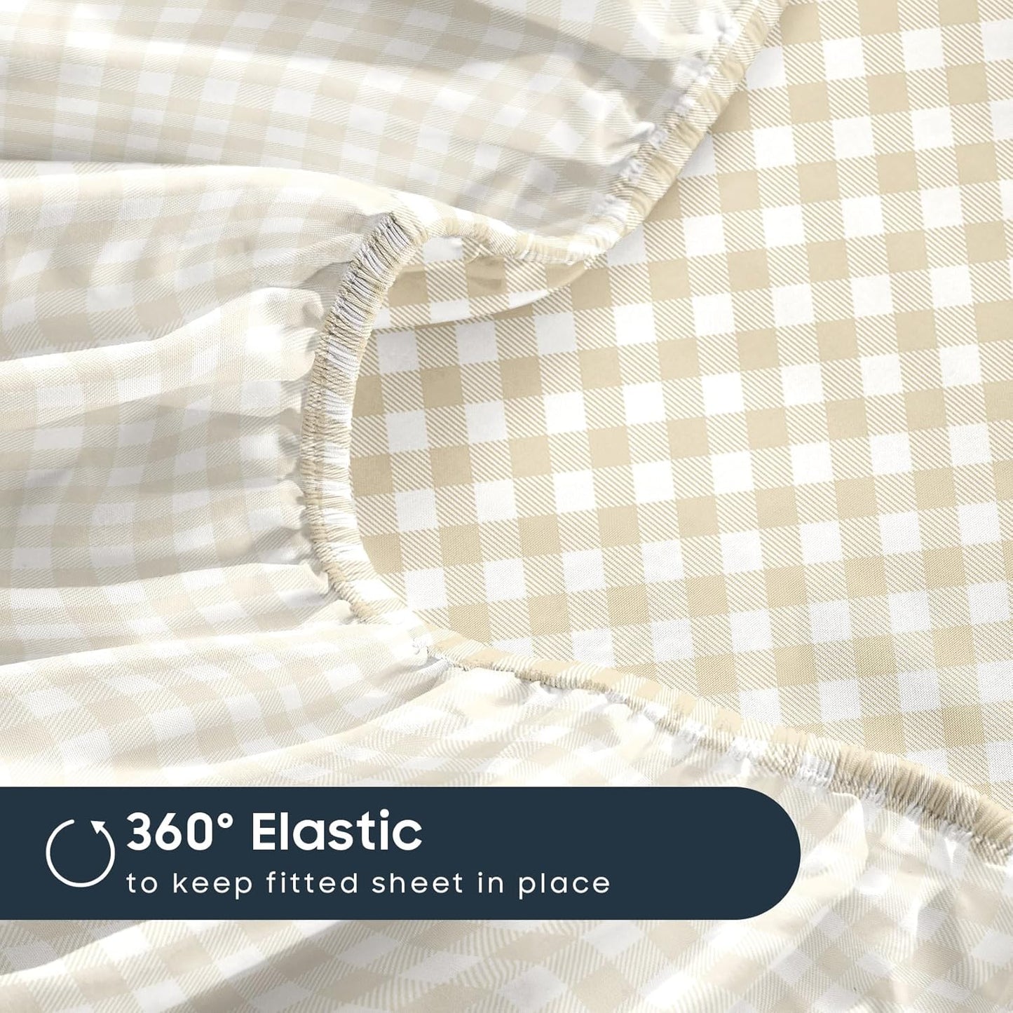Wake In Cloud Gingham Bed Sheets Set Review: A Fresh Take on Classic Comfort