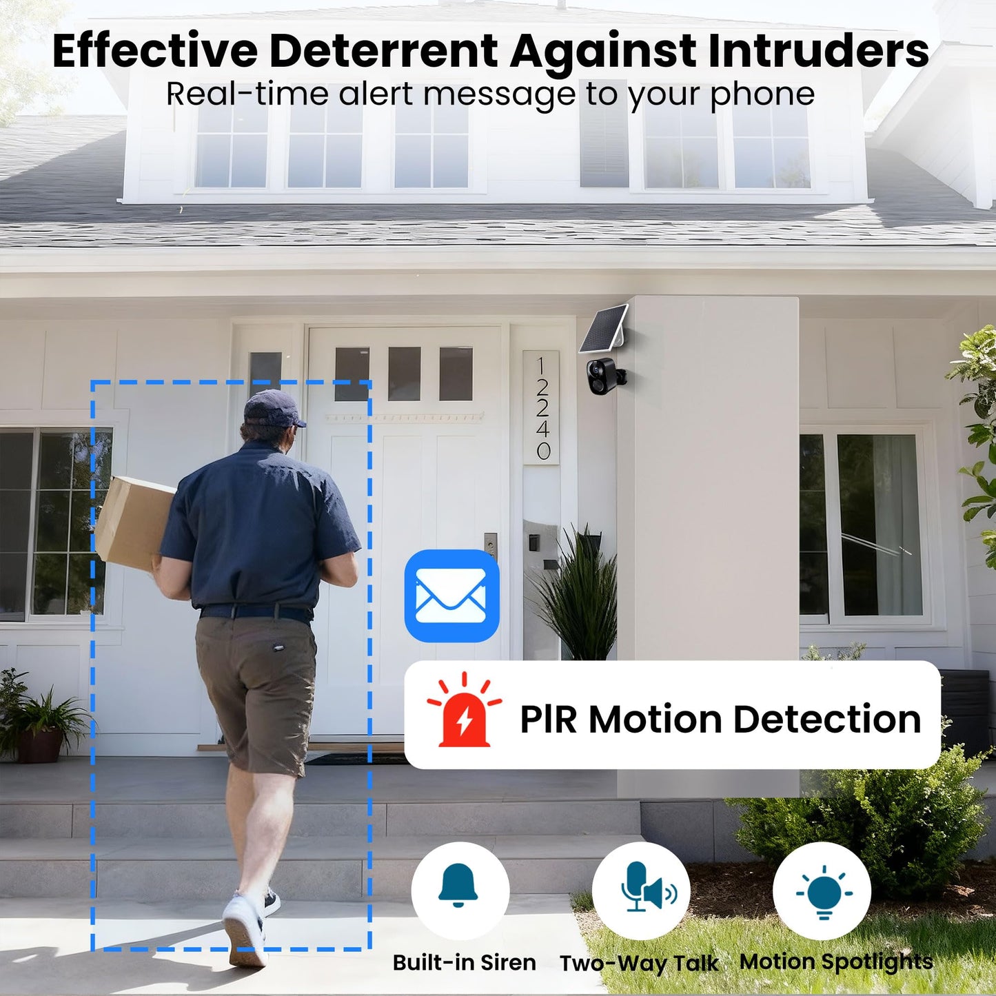2026 Enhanced 2K UHD Security Cameras Wireless Outdoor – Free Cloud & SD Storage, Dual-Band WiFi 2.4G/5G, Full-Color Night Vision, 6-Month Battery, Motion Alerts, IP66 Weatherproof, 2-Way Talk
