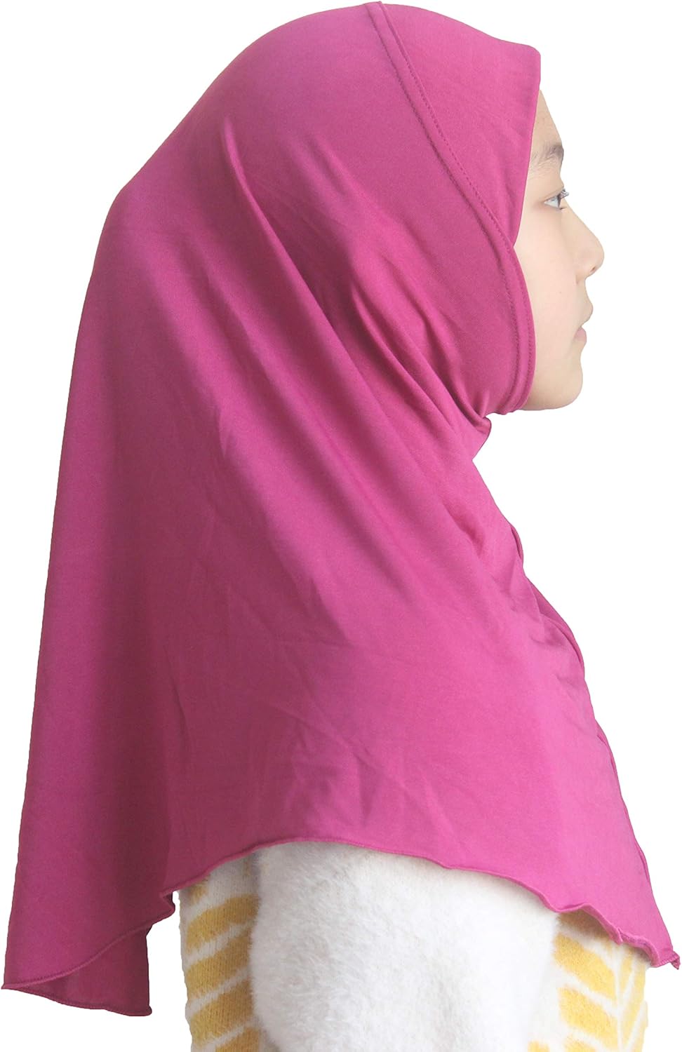 Mädchen Hijab Muslim Kinder Kopftuch Uni für 6-11 Jahre Fertig zum Tragen