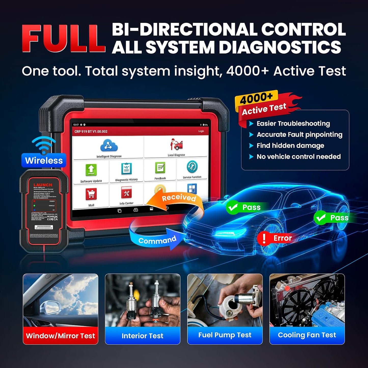 LAUNCH X431 CRP919EBT Review: A Game-Changing Scan Tool for Car Enthusiasts and Mechanics