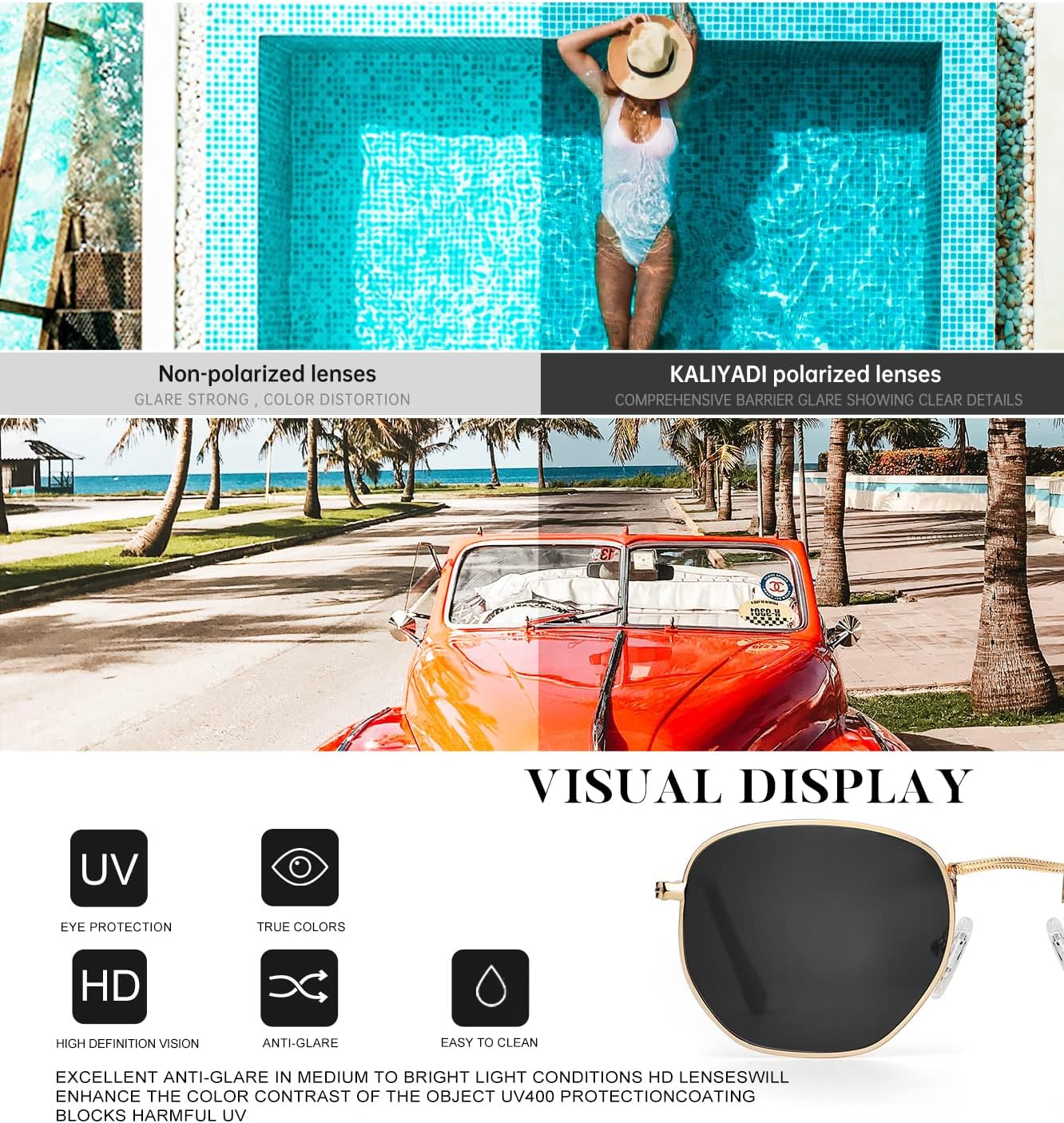KALIYADI Hexagon Sunglasses: A Stylish and Functional Addition to Your Wardrobe