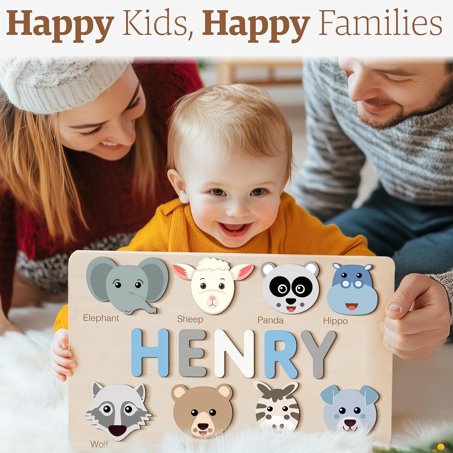A Thoughtful Gift for Little Ones: Zuzu Puzzle's Personalized Name Puzzle