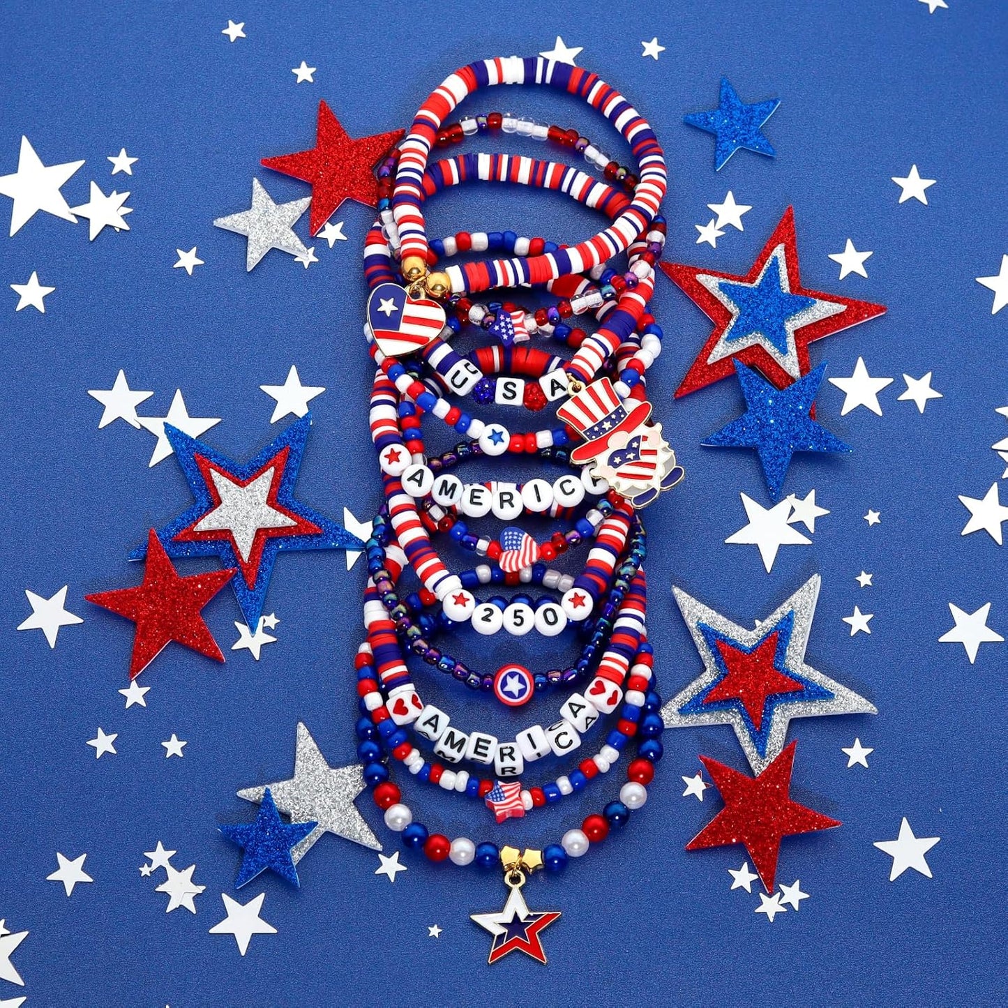 Lorenleya Independence Day Bracelets Review: A Patriotic Touch for Your Summer Style
