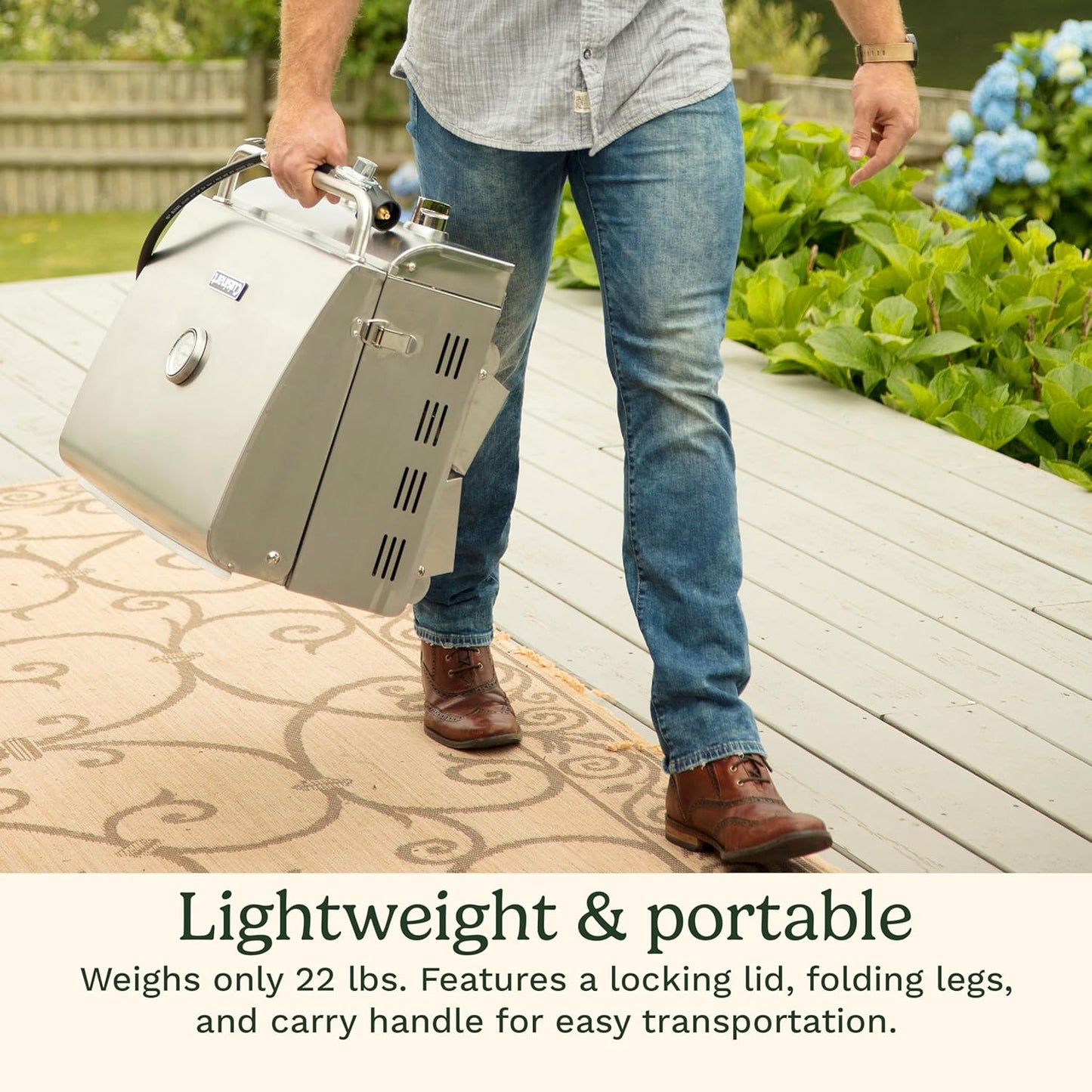 Cuisinart Chef's Style Tabletop Portable Propane Grill Review