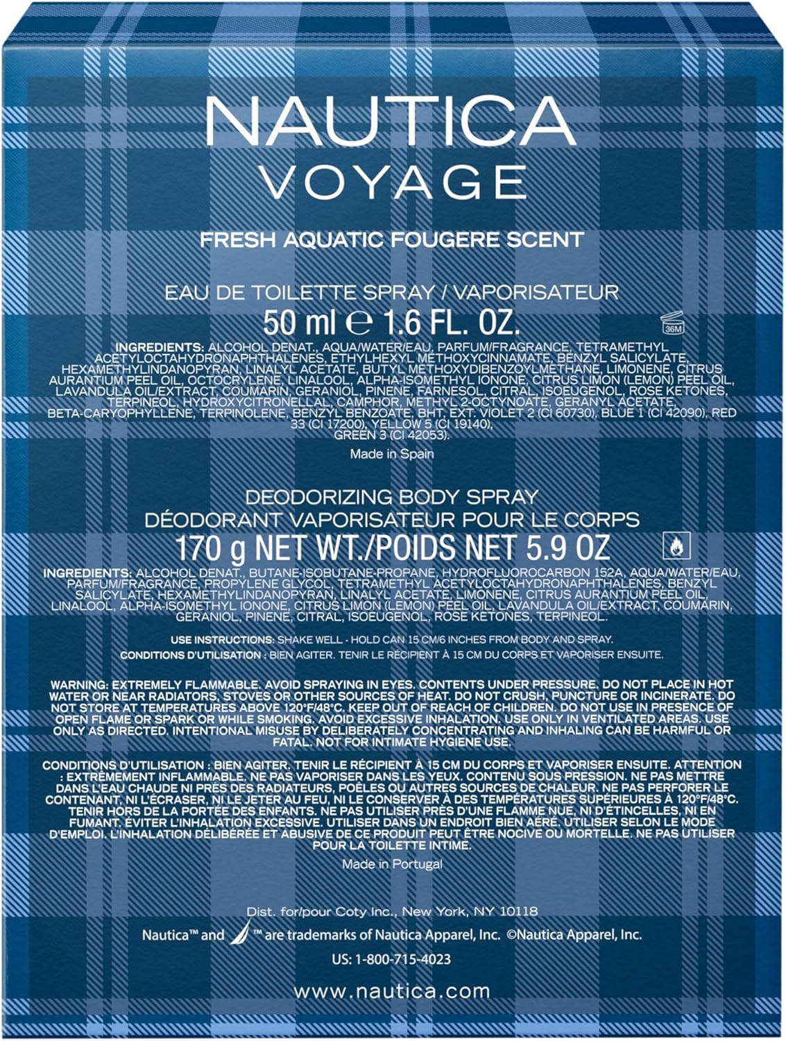 Nautica Voyage Eau de Toilette – Noten von Apfel, Zedernholz, Mimose, Herrenparfum, lang anhaltend, Alltagsduft, 100ml