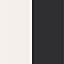 Dual Matte Shadow Black (White-black)