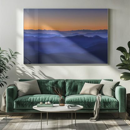 Wall art Misty Mountains
