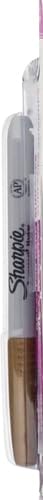 Sharpie Metallic Permanentmarker, Feine Spitze, Silber, 2 Stück