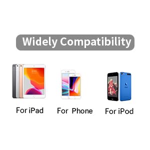 iSkey [Apple MFi zertifiziert] Aux-Kabel für iPhone, 3,5mm-Aux-Kabel für Auto kompatibel mit iPhone 14 13 12 11 XS XR X 8 7 6 iPad iPod für Auto-Stereoanlage, Lautsprecher, Kopfhörer, unterstützt alle iOS-Versionen