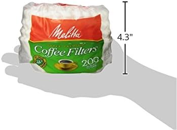 Melitta 629400 Filtertüten Korbfilter 100er Pack im Polybeutel, Grün